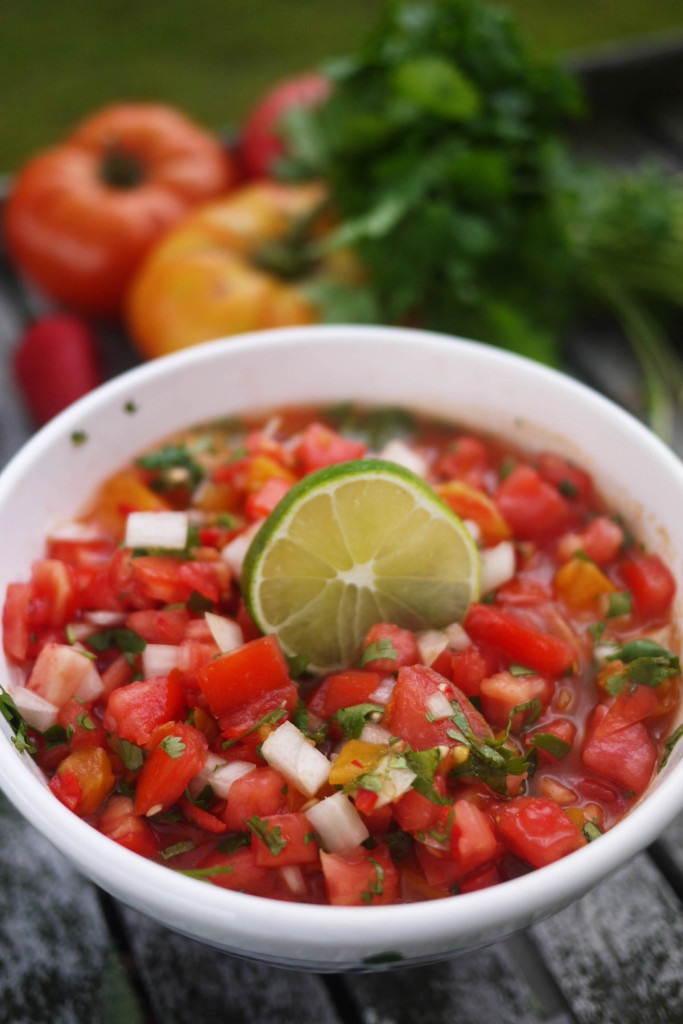 Fresh Tomato Salsa Recipe The Buggy Blog